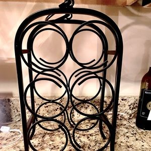6 holder Counter top Wine rack